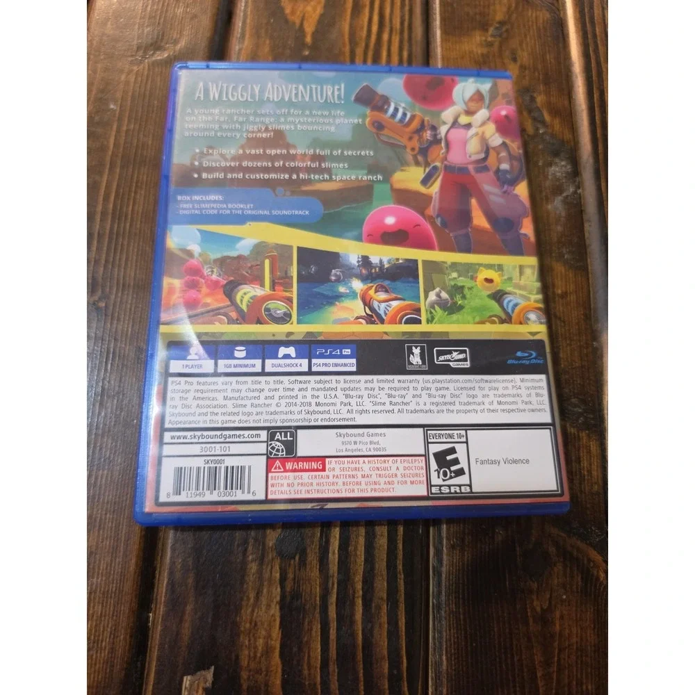 Slime Rancher‎ - 2018 PlayStation 4 PS4